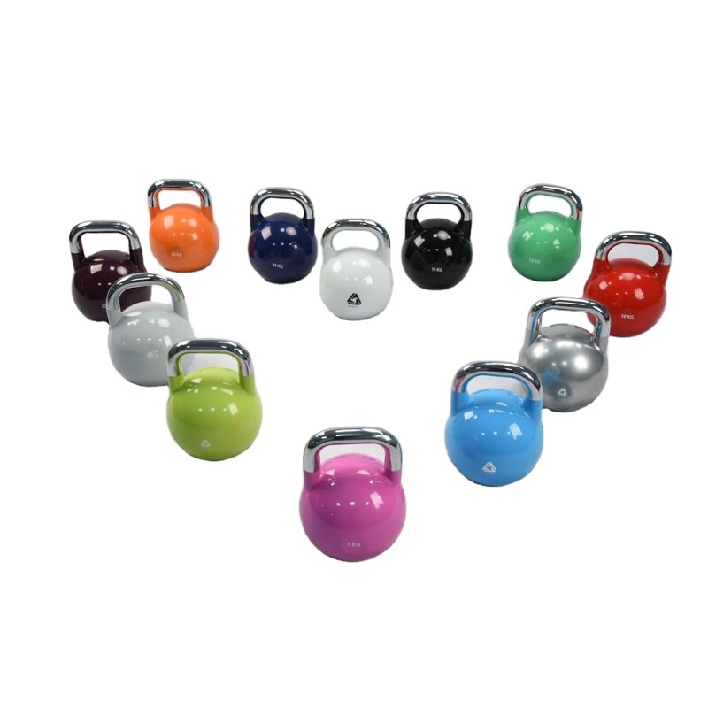 Kettlebell Factory - Hotsale Electroplating Handle Painted Steel Competition 12kg-32kg