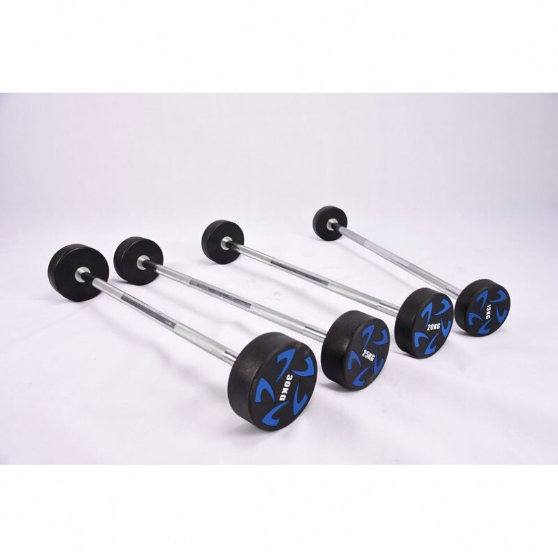 Round Steel Barbell Factory - Hot Sale CPU Fix Barbell Weight Lifting Barbell