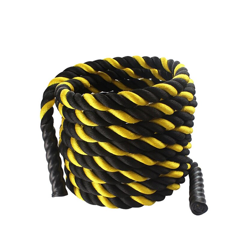 Battle Rope Factory - Twisted 38mm 5m Workout Heavy Weighted Exercise Rope Strength Training