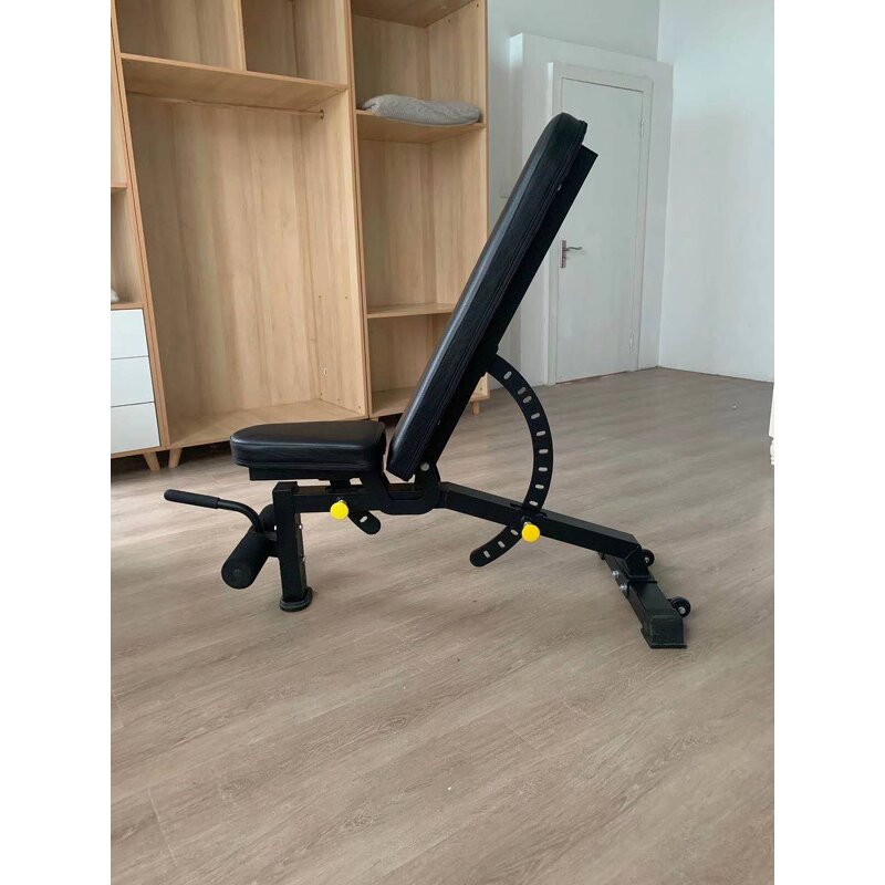Fitness Chair Manufacturer - Customized Commercial Large Weight Metal Dumbbell Stool Adjustable and Home Serrated Bench