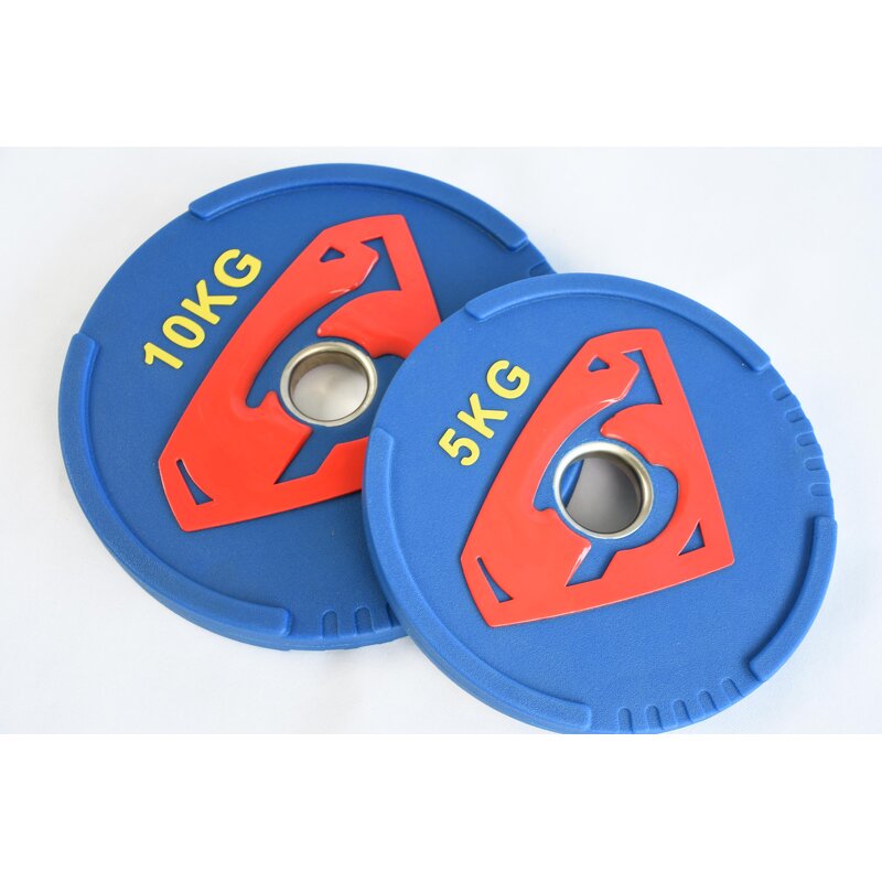 Weight Plates Factory - Hot Sale CPU Barbell for Weight Lifting Training Gym Bumper Plates