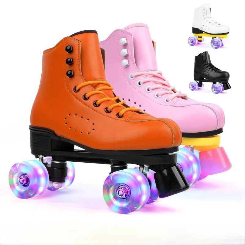 Roller Skates Factory - Wholesale New Style High Quality Two-row Outdoor Flashing