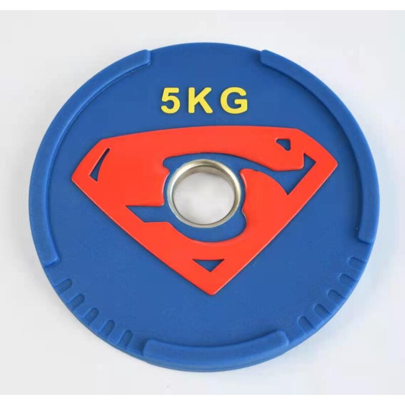 Weight Plates Factory - Hot Sale CPU Barbell for Weight Lifting Training Gym Bumper Plates