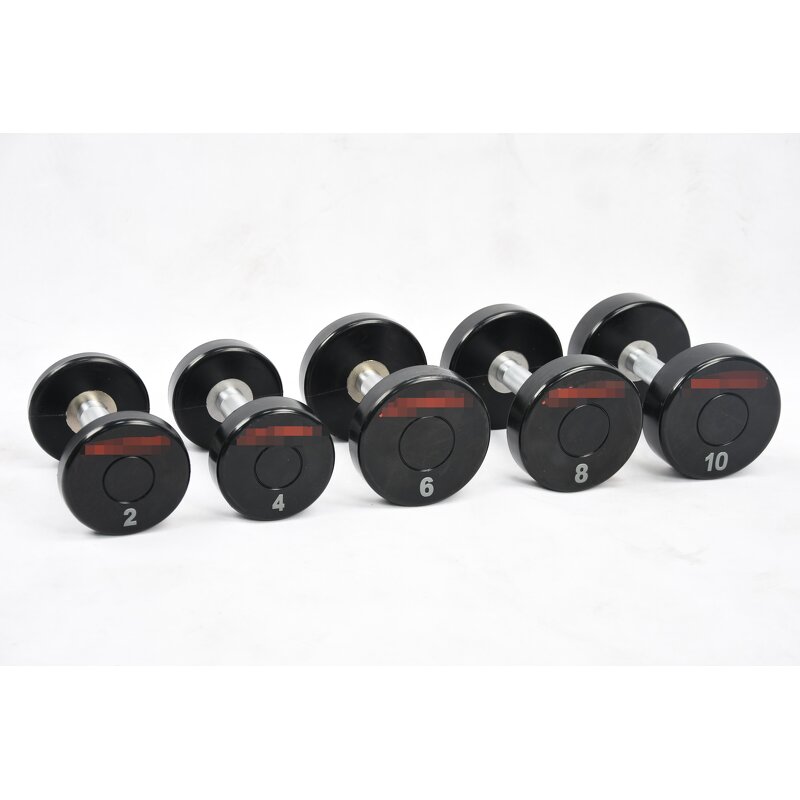CPU Dumbbell Set Manufacturer - Top Quality Round Steel Gym Equipment Weight Lifting