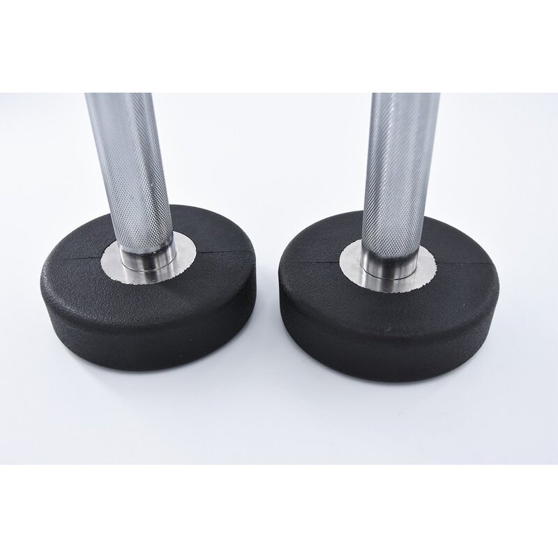 PEV Dumbbell Set Manufacturer - Factory Price High Quality Round Steel Custom Logo