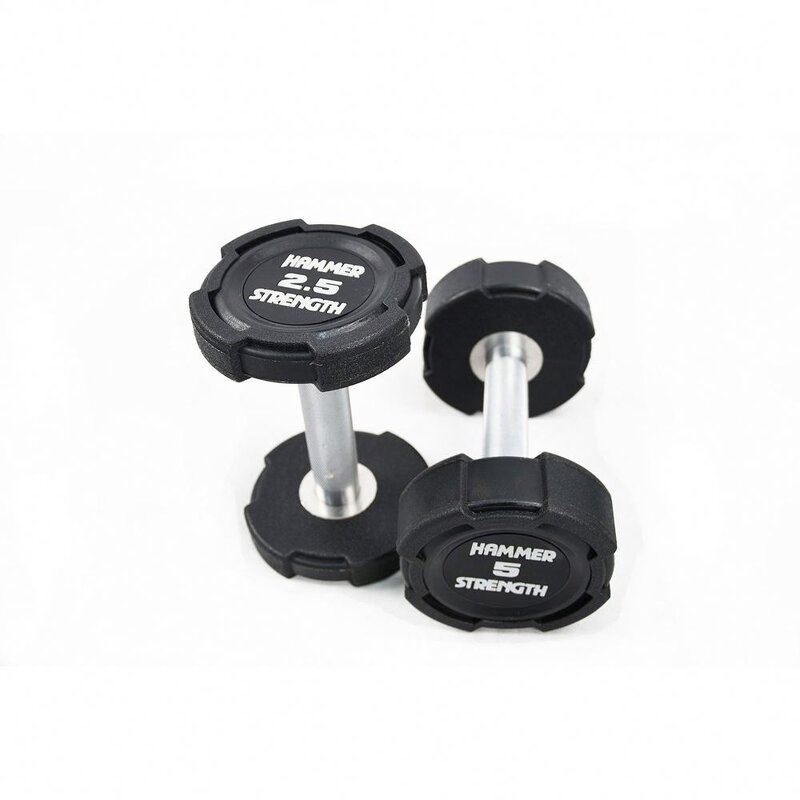 CPU Dumbbell Manufacturer - Popular Sale High Quality Round Steel Dumbbell