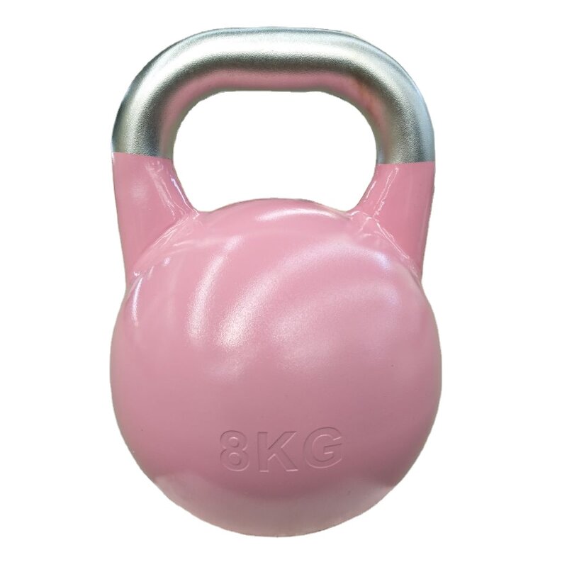 Kettle Bell Manufacturer - High Quality Custom Logo Anti-slip Electroplating Steel Handle Powder Coated