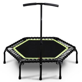 Mini Trampoline Manufacturer - with Handle Small Jumping Bed