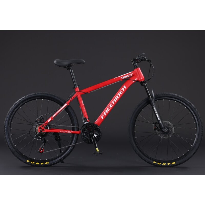 Mountain Bicycle Factory - Good Quality High Carbon Steel Frame Stickers Bike 21 Speed 26 Inch Cycling