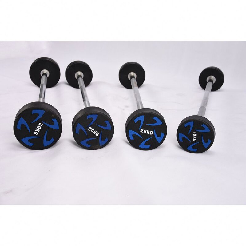 Round Steel Barbell Factory - Hot Sale CPU Fix Barbell Weight Lifting Barbell