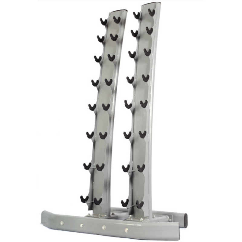 Dumbbell Rack Manufacturer - High Quality 5 Pairs Upright Steel 5 Tiers Stand