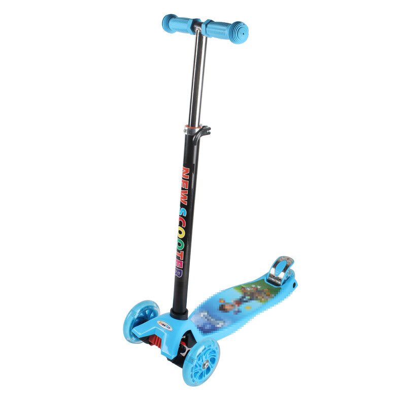 Kick Scooter Factory - Adjustable Height No Folding with LED Light for Outdoor Sport