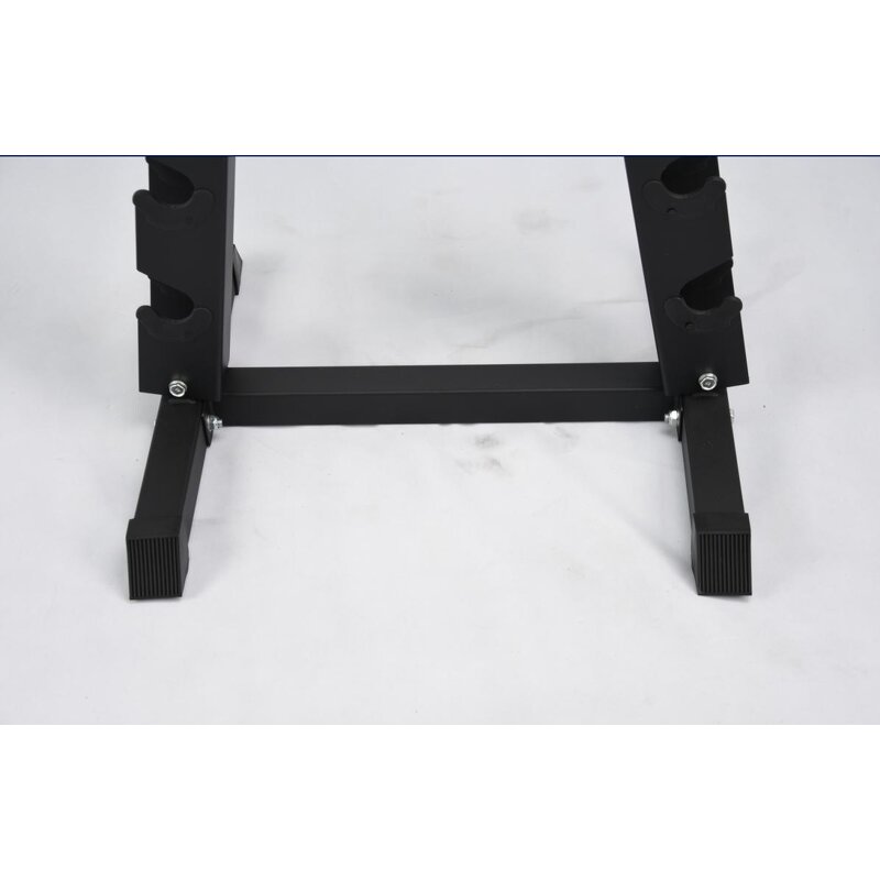 Dumbbell Rack Factory - High Quality 10 Pairs Upright Steel 10 Tiers Stand