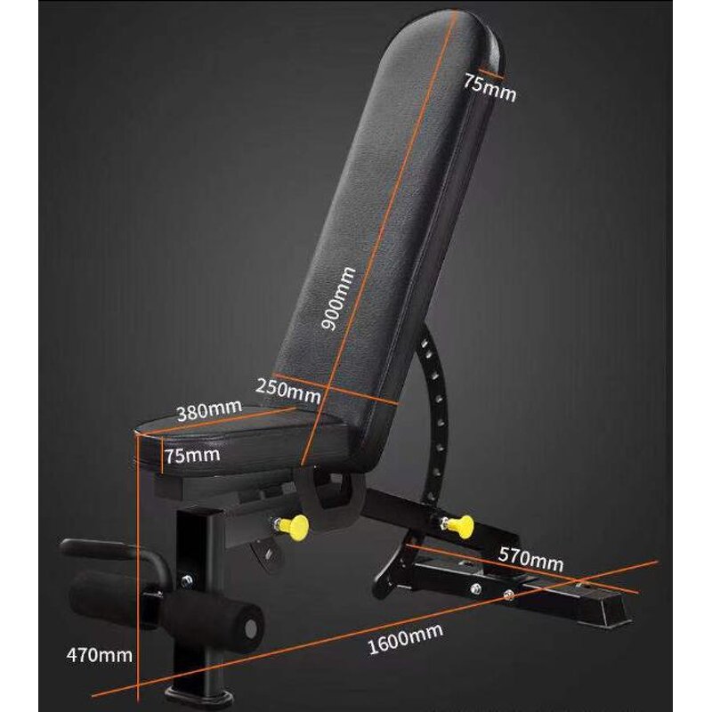 Fitness Chair Manufacturer - Customized Commercial Large Weight Metal Dumbbell Stool Adjustable and Home Serrated Bench