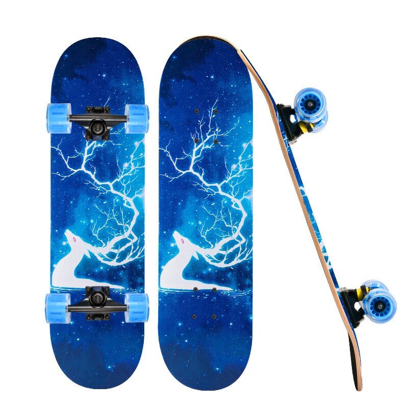 Skateboard Grip Tape Manufacturer - Hot Selling Flashing Wheel Custom Printed Anti Slip Tape