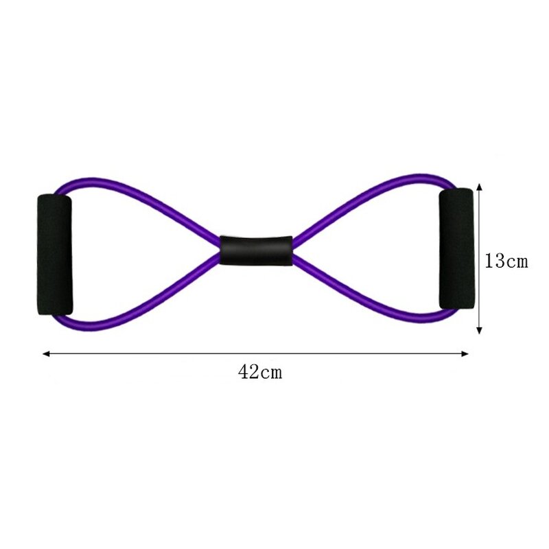 Fitness Resistance Tube Manufacturer - 8 Type Pull Rope Band Resistance Bands Sport Supplements