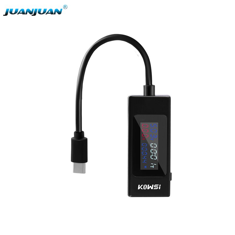 Type-C Voltage Current Tester Factory - OEM/ODM Custom Smart Detector Type-c Voltage Current Tester Voltmeter Ammeter