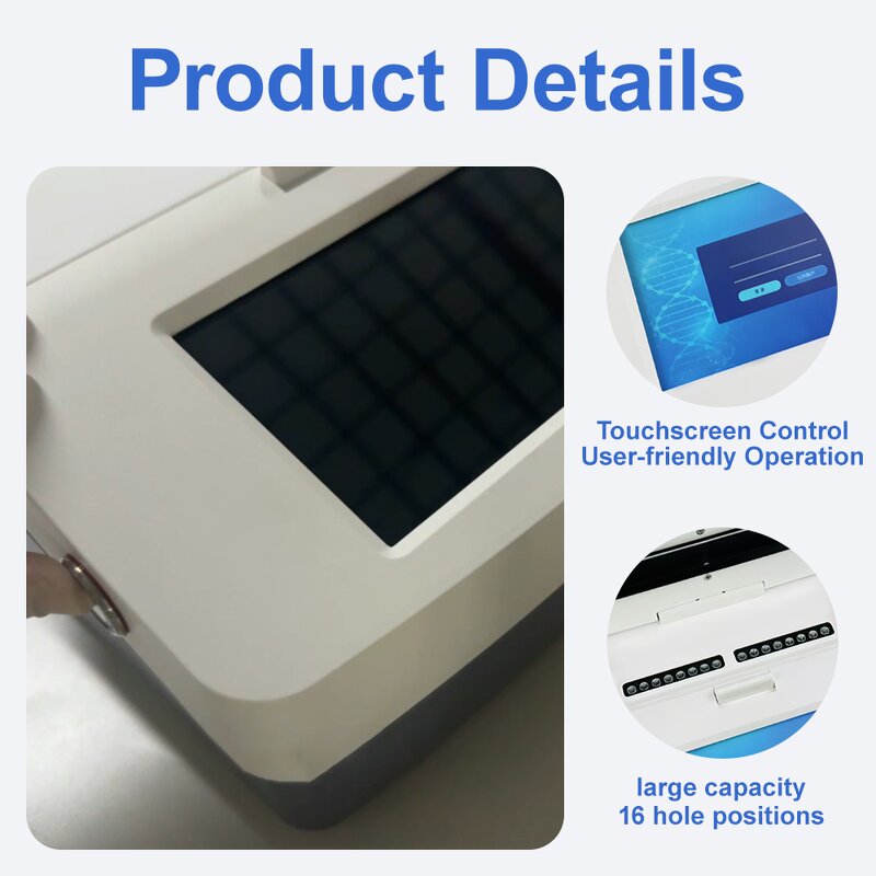 Real-time Fluorescent PCR Manufacturer - OEM/ODM Custom Wholesale Laboratory Dual Channel Real-time Fluorescent Agent PCR