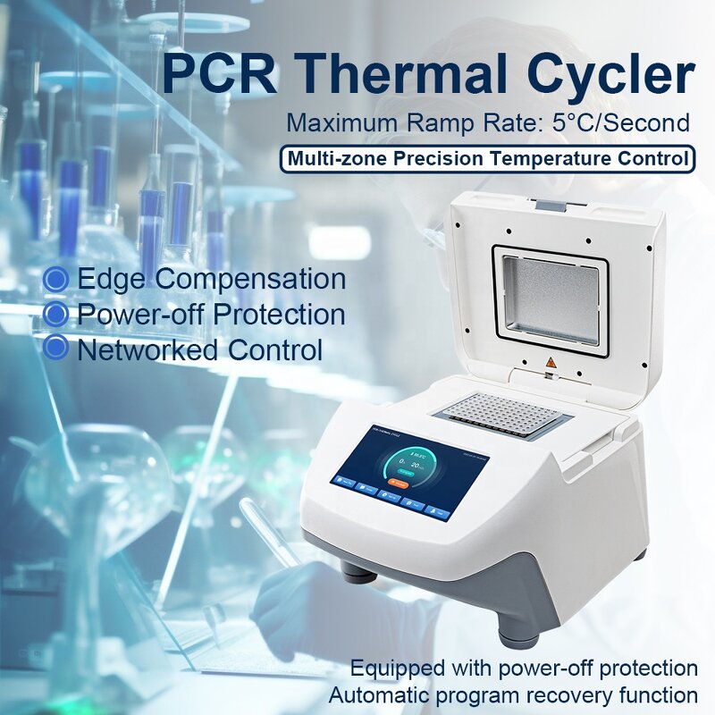 PCR Machine Factory - OEM/ODM Custom New Arrival PCR Machine Laboratory Thermal Cycler DNA Amplification Equipment