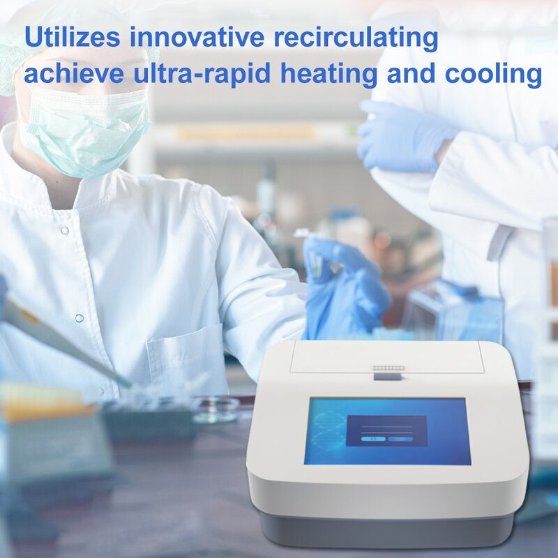 Fluorescent PCR Thermal Cycler Factory - OEM/ODM Custom Wholesale Laboratory Four Channel Fluorescent Detection Real-time