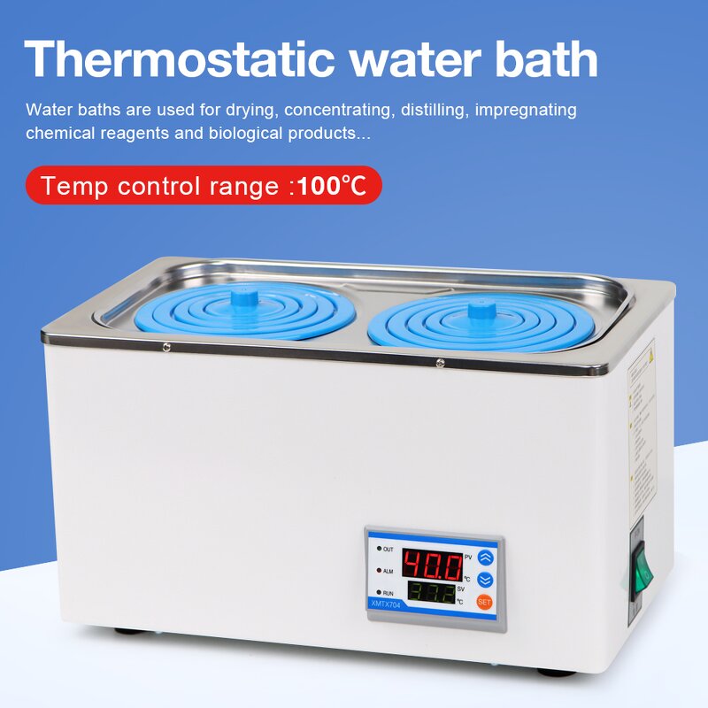 Water Bath Machine Manufacturer - OEM/ODM Custom New Arrival Heating Water Bath Machine Lab 2 Holes Stainless Steel