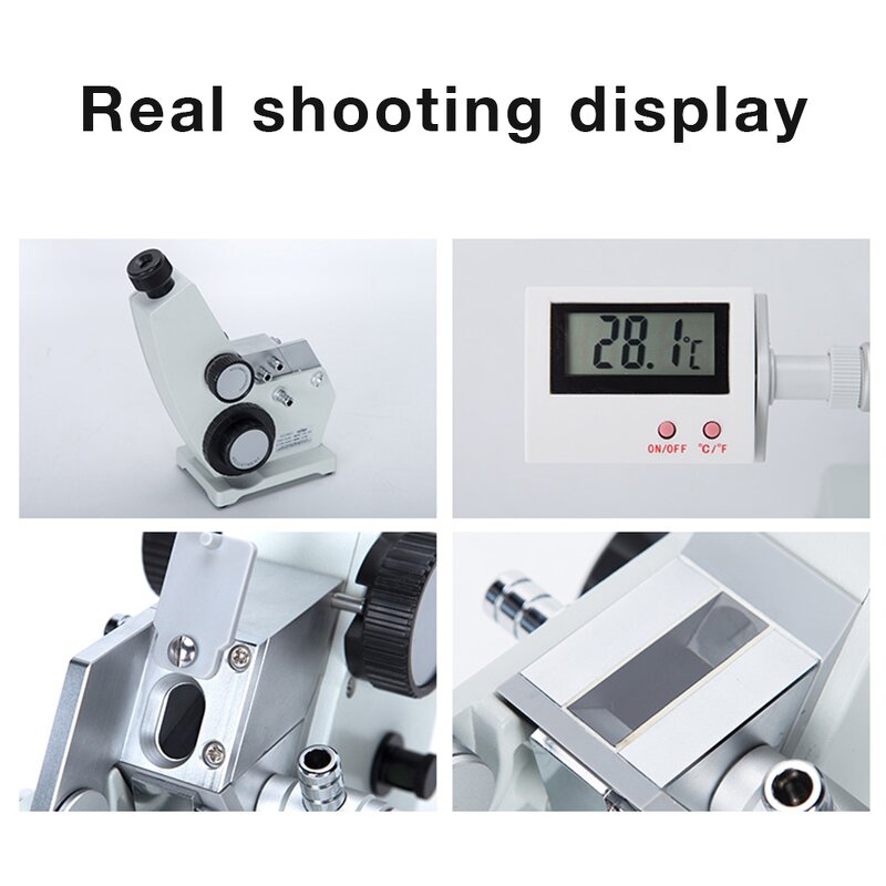 Refractometer Factory - OEM/ODM Custom Wholesale High Definition Prism Digital Display Sugar Concentration Refractometer