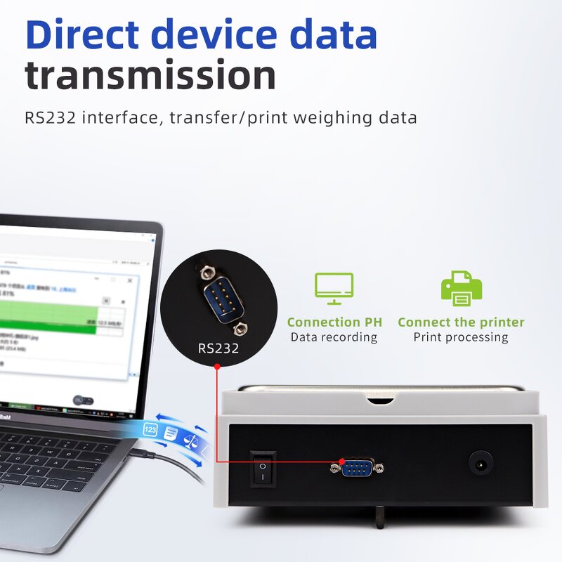 Electronic Balance Manufacturer - OEM/ODM Custom 1000-10000g 0.1g Stainless Steel Industrial Laboratory Scale