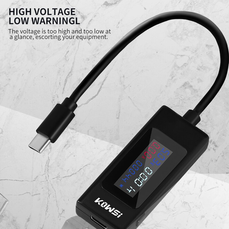 Type-c Charges Current Detector Manufacturer - OEM/ODM Custom Type-c Charges Current Detector Voltage Tester Meter Power