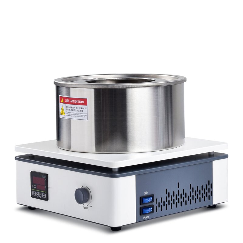 Heated Magnetic Stirrer Manufacturer - OEM/ODM Custom Small Heated Magnetic Stirrer Electric Mixer Water Oil Bath Pan