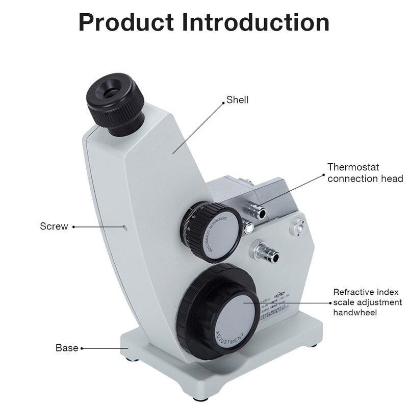 Refractometer Factory - OEM/ODM Custom Wholesale High Definition Prism Digital Display Sugar Concentration Refractometer