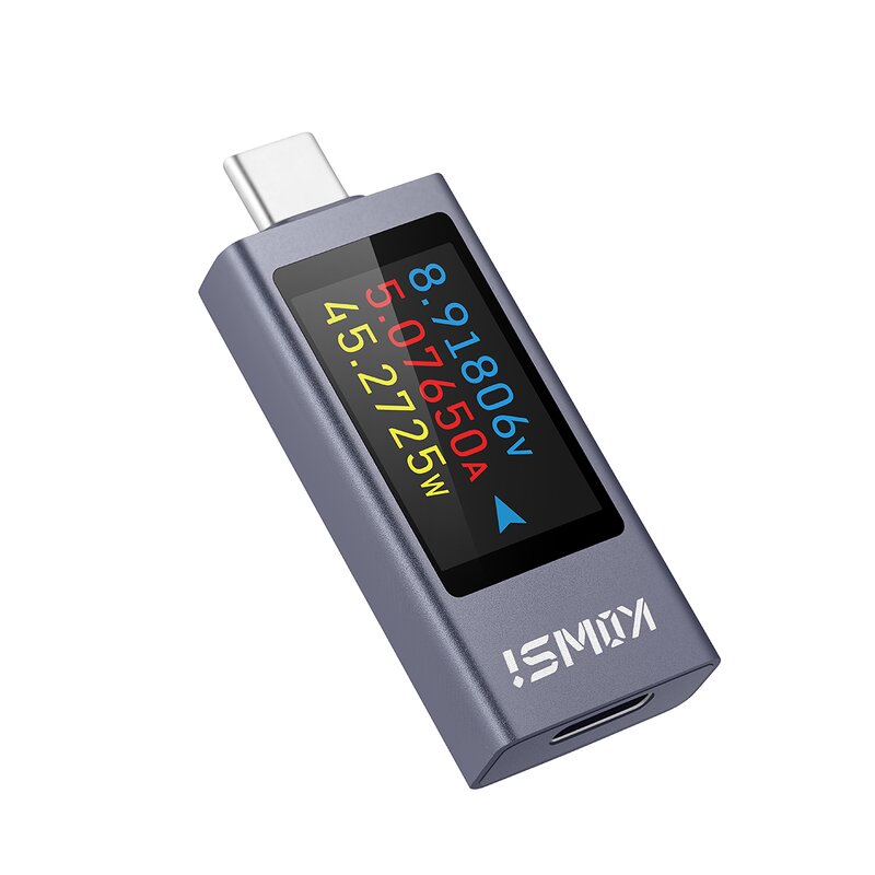 Type-C Color Screen Meter Manufacturer - OEM/ODM Custom KWS-2303C Type-C Colorful Display Meter Color Screen USB Tester
