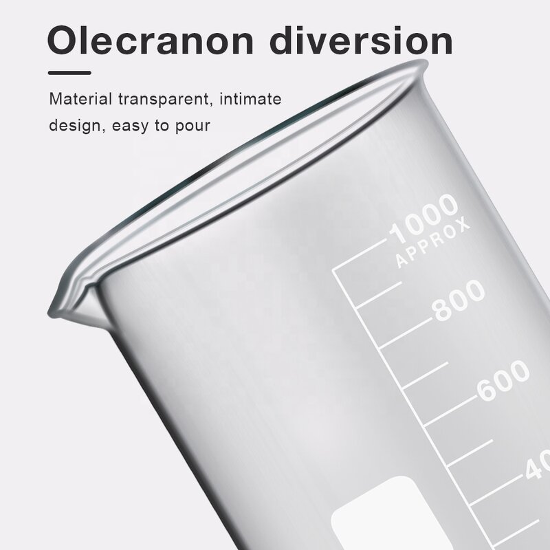 Borosilicate Glass Beaker Factory - OEM/ODM Custom Laboratory Beakers 100ml Borosilicate Glass Mugs for School