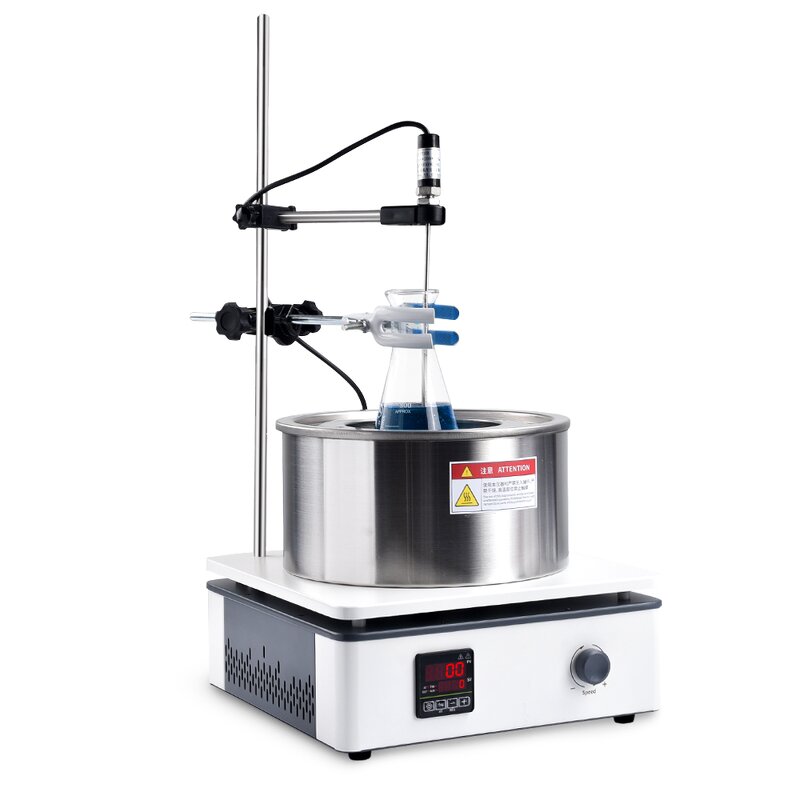 Magnetic Stirrer Mixer Factory - OEM/ODM Custom Laboratory Magnetic Stirrer Mixer Water Bath Oil Bath Stainless Steel