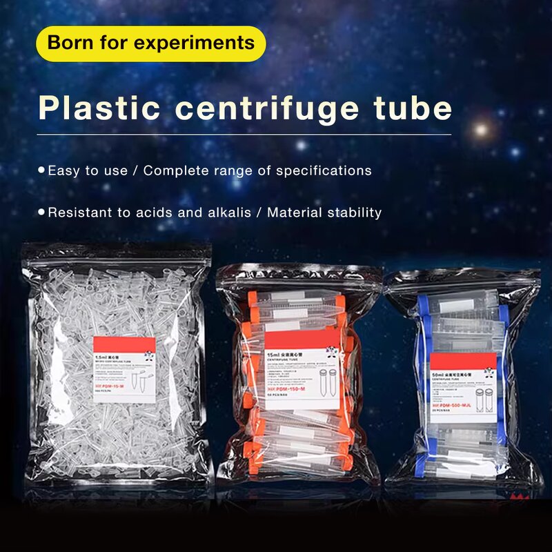 Centrifuge Tube Factory - OEM/ODM Custom Wholesale Laboratory 0.2ml-10ml Plastic Conical Centrifuge Tube Threaded