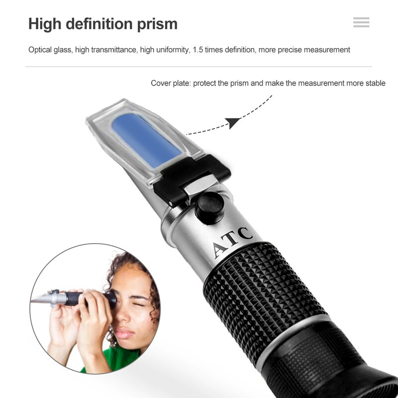 Antifreeze Coolant Refractometer Manufacturer - OEM/ODM Custom 4 in 1 Antifreeze Coolant Auto Refractometer Price