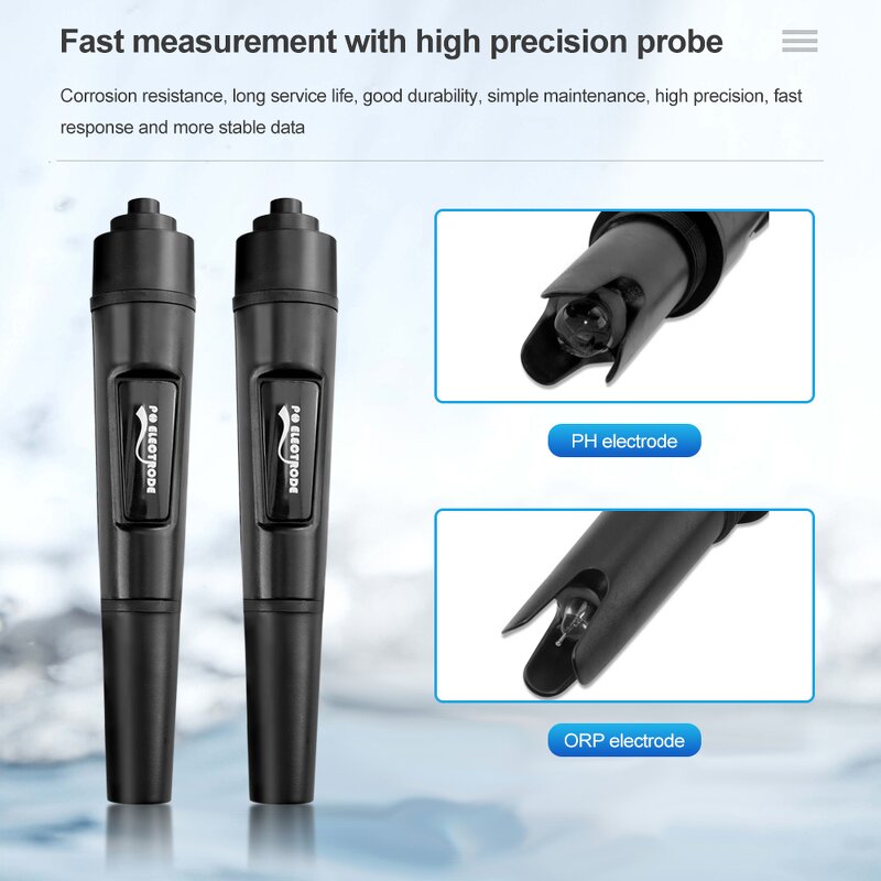 Wifi PH Meter Manufacturer - OEM/ODM Custom PH-803W 2 in 1 Wifi Output Power Relay Monitor Water Quality Tester