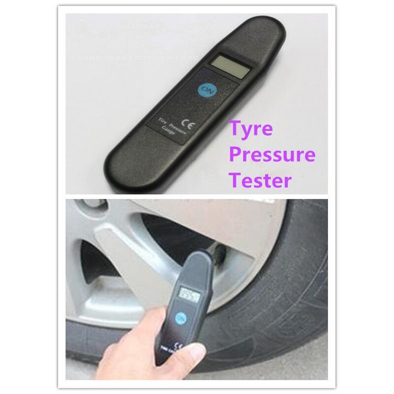 Digital Tire Gauge Manufacturer - OEM/ODM Custom Digital Tire Gauge LCD Display Automobile Tire Gauge Tester Diagnostic