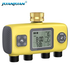 Digital Water Timer Manufacturer - OEM/ODM Custom Factory Wholesale New Design Digital Water Timer Garden 4 Outlets