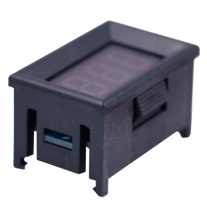 Digital LCD Display Voltmeter Factory - OEM/ODM Custom 0.36 Inch DC2.4-30V Car Red Digital LCD Display Motorcycle Voltmeter