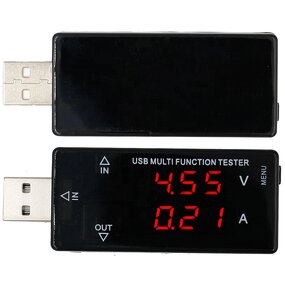 USB Multifunction Tester Manufacturer - OEM/ODM Custom Digital Display USB Multifunction Tester 3V-30V Current Voltage