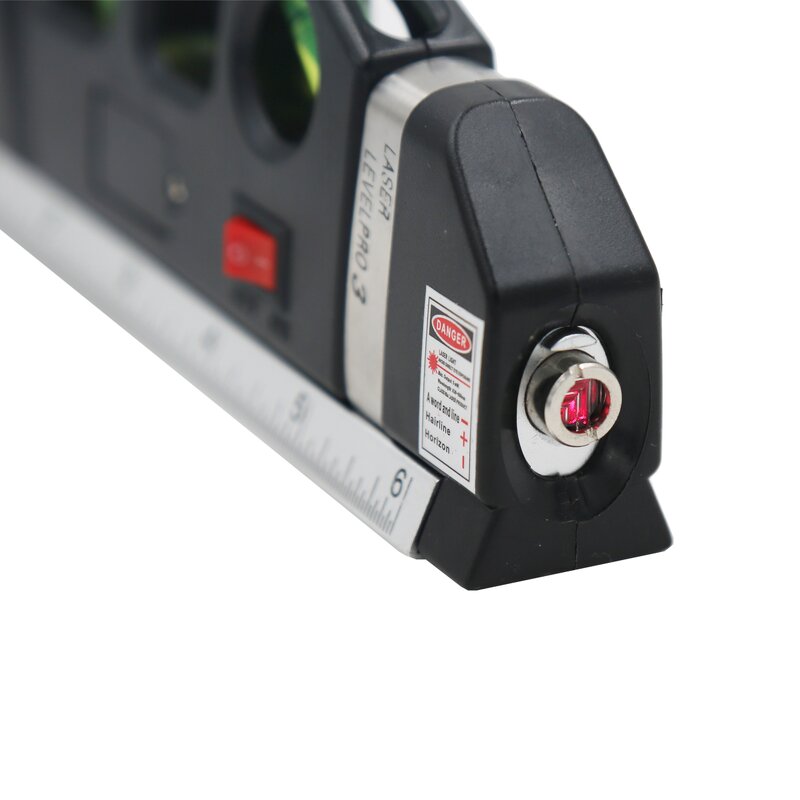 Laser Level Meter Manufacturer - OEM/ODM Custom Laser Level Scale Horizon Vertical Measure 8FT Aligner Standard Metric