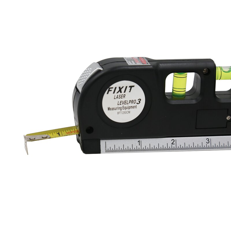 Laser Level Meter Manufacturer - OEM/ODM Custom Laser Level Scale Horizon Vertical Measure 8FT Aligner Standard Metric