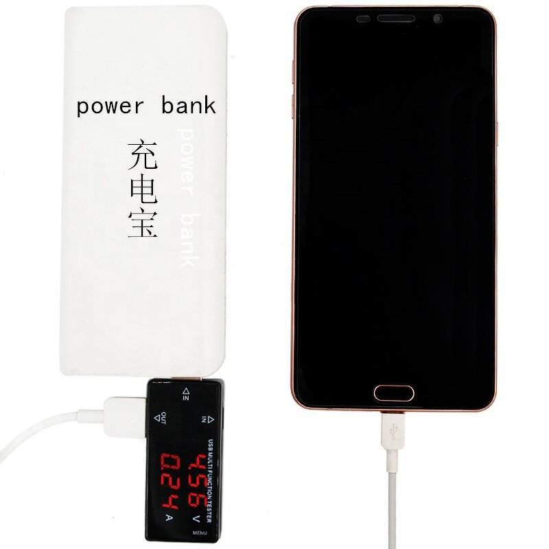 USB Multifunction Tester Manufacturer - OEM/ODM Custom Digital Display USB Multifunction Tester 3V-30V Current Voltage