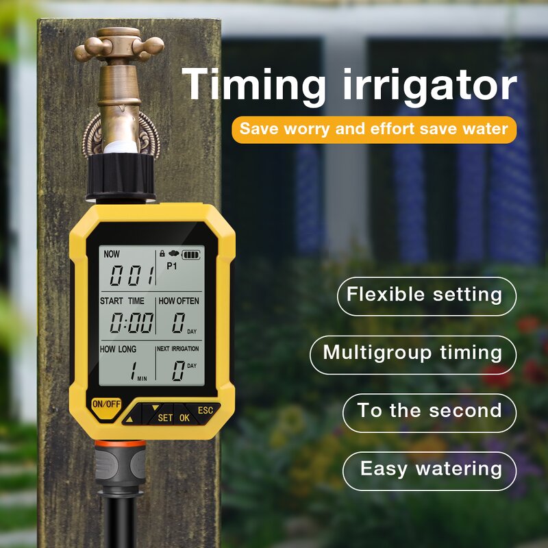 Automatic Irrigation Watering Device Manufacturer - OEM/ODM Custom Wholesale New Arrivals High Quality Rain Delay Timing
