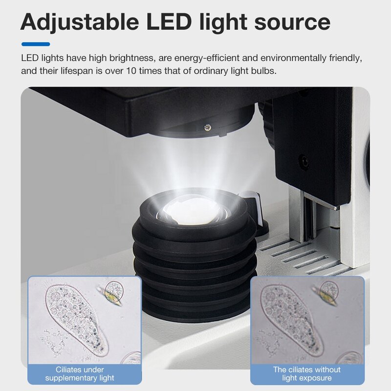 Binocular Microscope Factory - OEM/ODM Custom Factory Price Binocular Microscope 1600x Educational Medical Biological