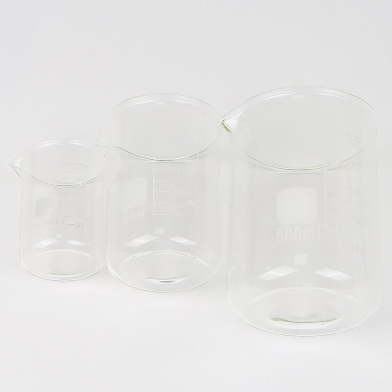 High Temperature Beaker Manufacturer - OEM/ODM Custom New Arrived High Temperature Resistance 100ml Beaker Low Form Glass