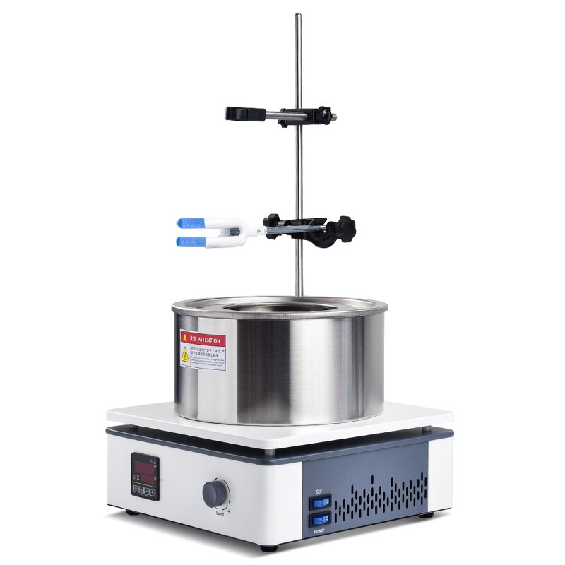 Heated Magnetic Stirrer Manufacturer - OEM/ODM Custom Small Heated Magnetic Stirrer Electric Mixer Water Oil Bath Pan