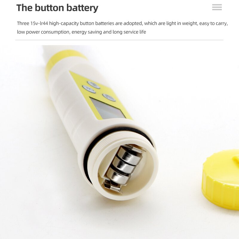 Smart Water Quality Tester Manufacturer - OEM/ODM Custom BLEP-3 Waterproof Smart Blue Tooth Water Quality Tester Digital