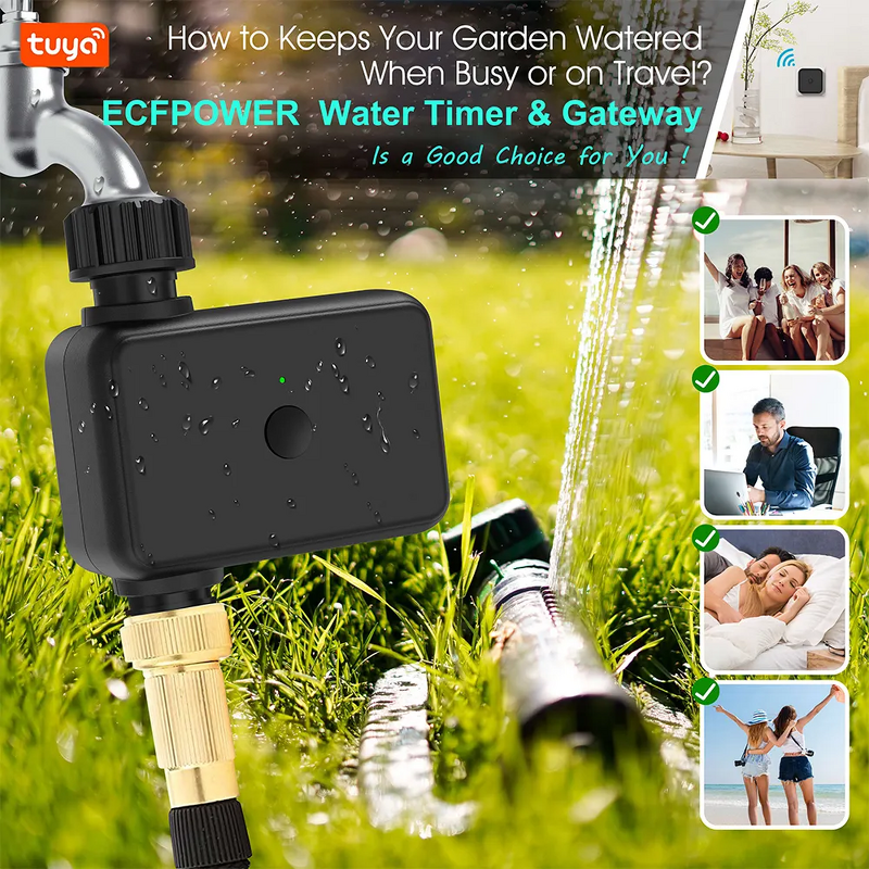 Watering Controller Factory - OEM/ODM Custom SOP10 Waterproof Garden Timing Irrigation Remote Automatic Mobile APP Control