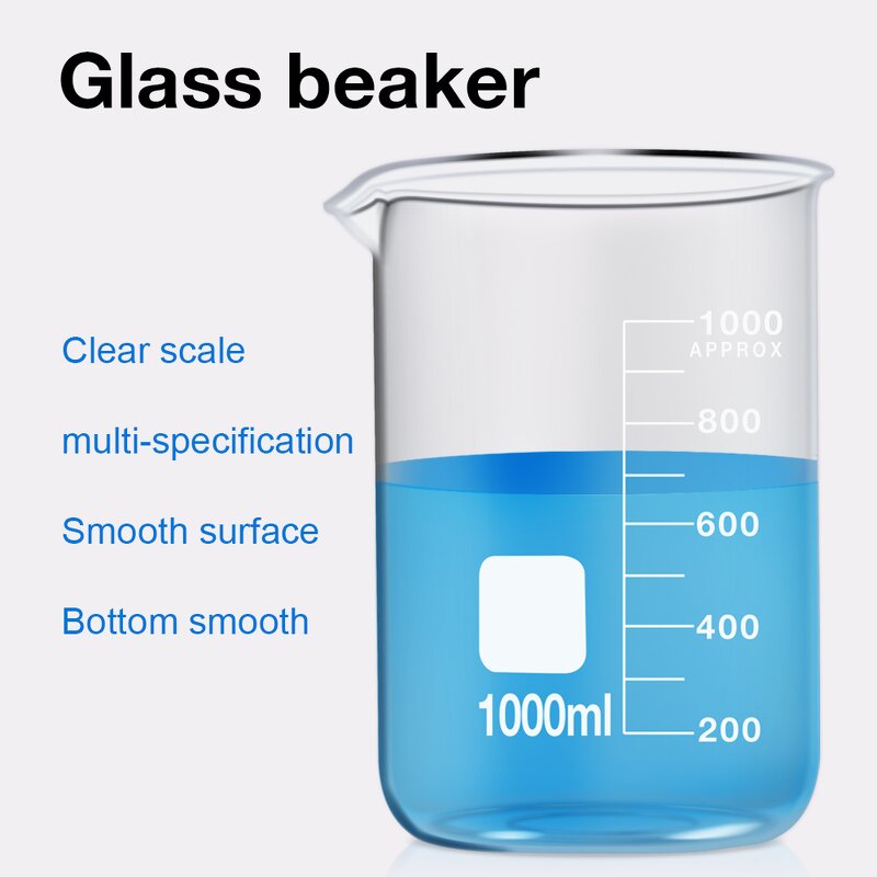Heat Resistant Glass Beaker Factory - OEM/ODM Custom High Quality 250ML Heat Resistant Glass Beaker Laboratory Cups